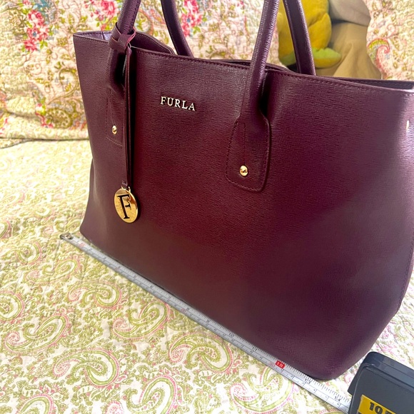 Furla Barolo Saffiano Leather Josi Tote Bag - Picture 9 of 9